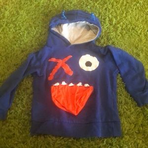 Boys monster hoodie